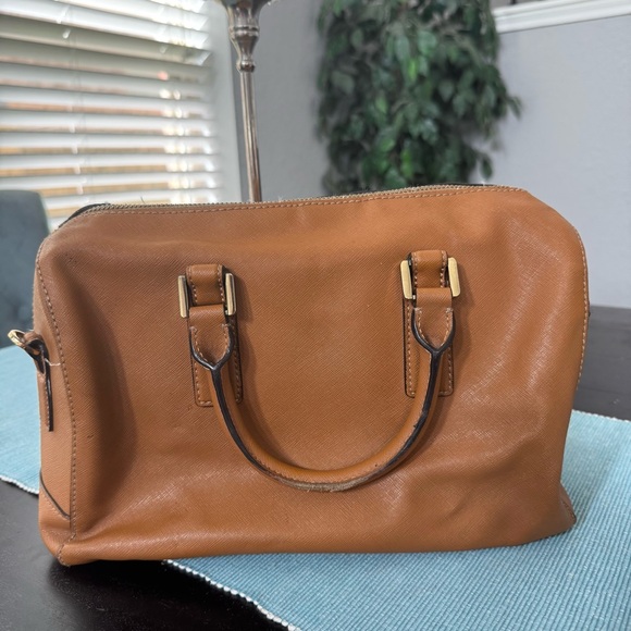 Tory Burch Tan Leather Satchel - Picture 8 of 11